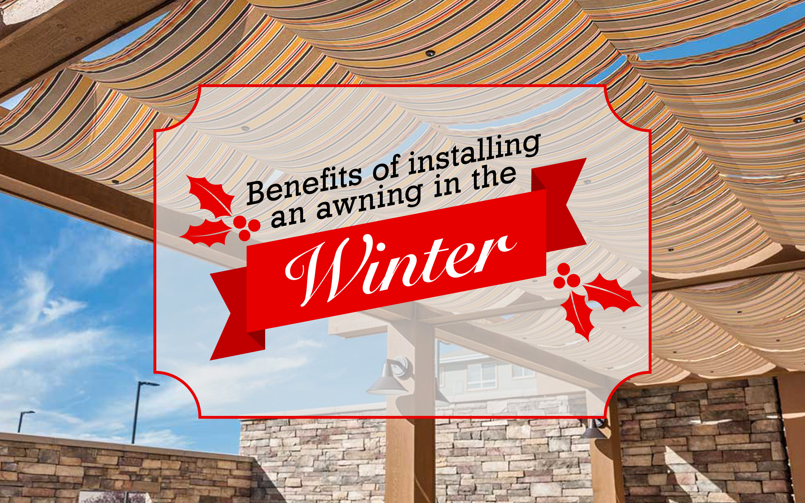 awninginthewinter SugarHouse Industries