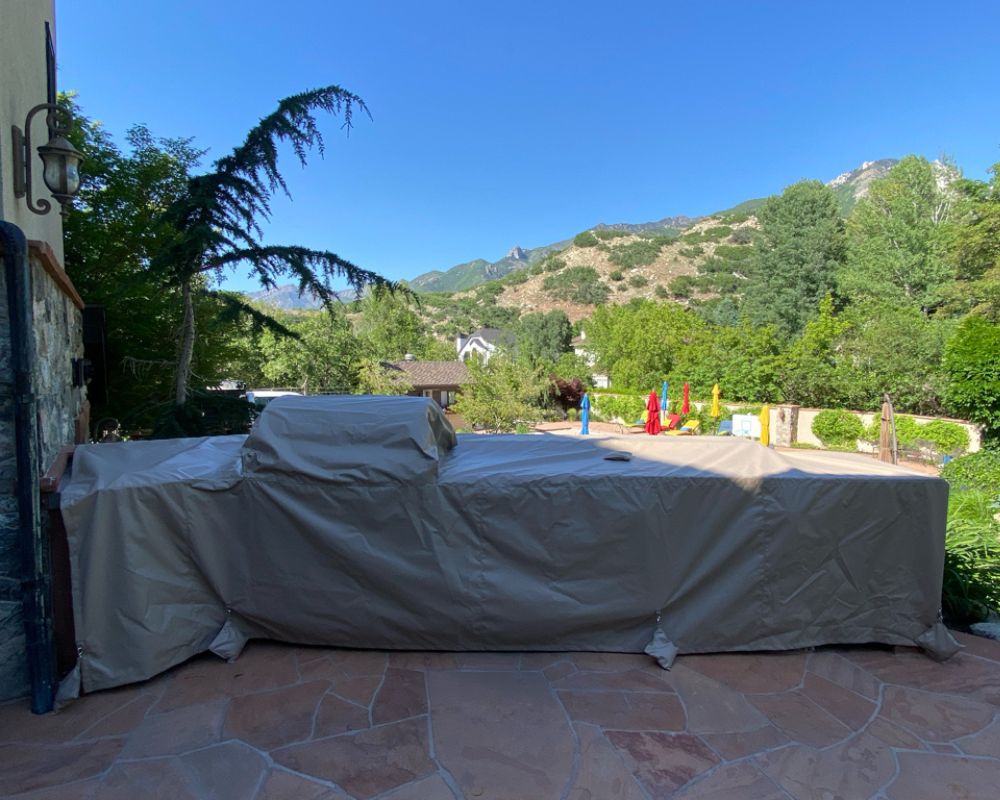 BBQ cover – unique custom gift for dad