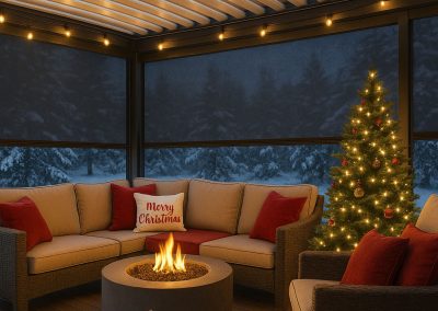 Outdoor Spaces Santa Would Approve