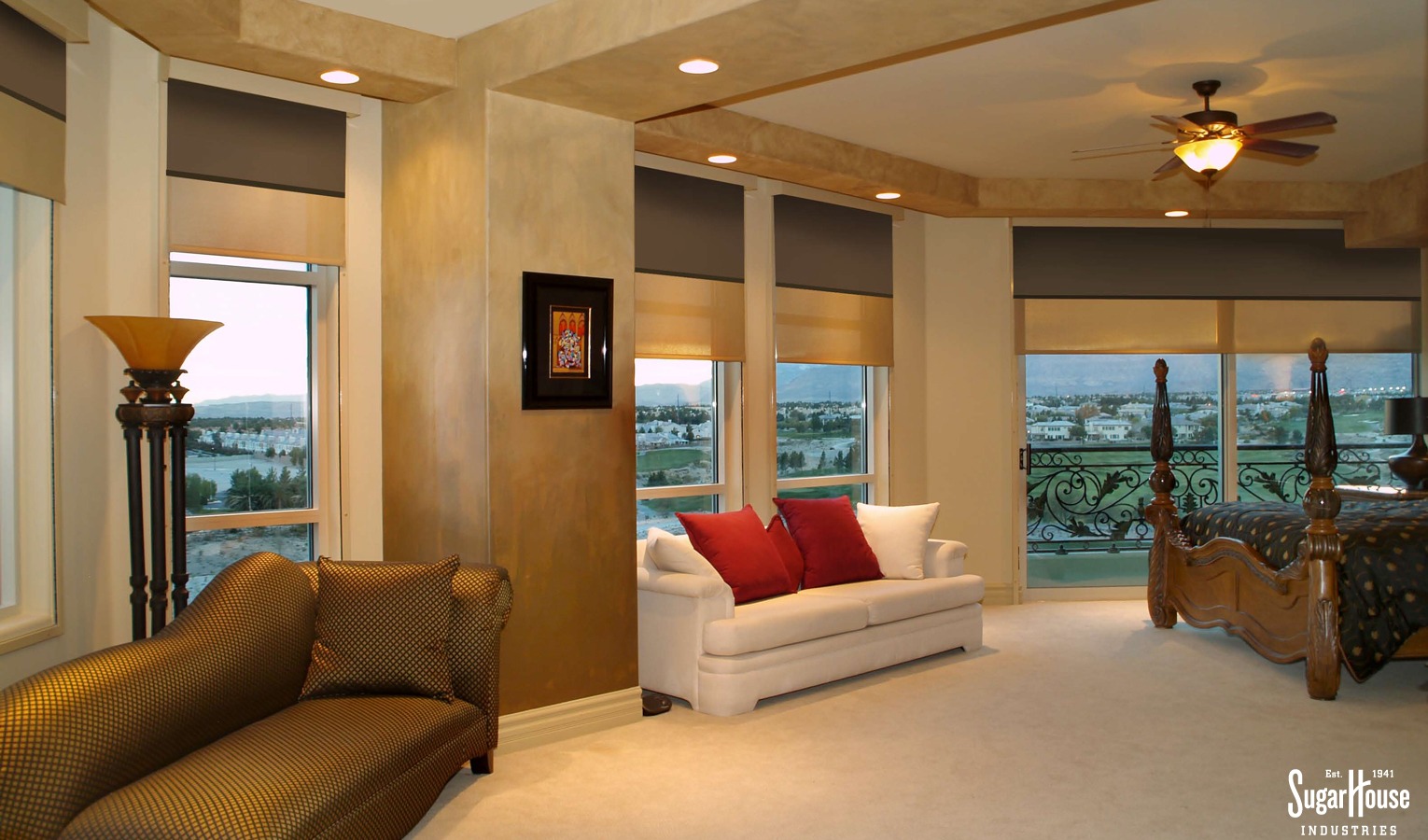 Interior Drop Shades