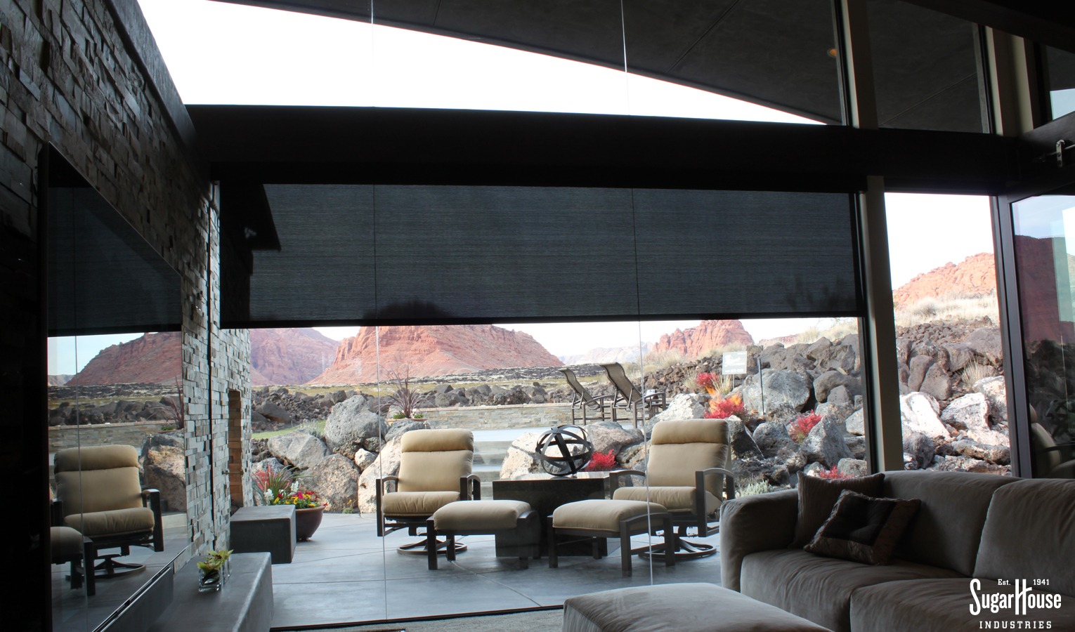 Interior Drop Shades