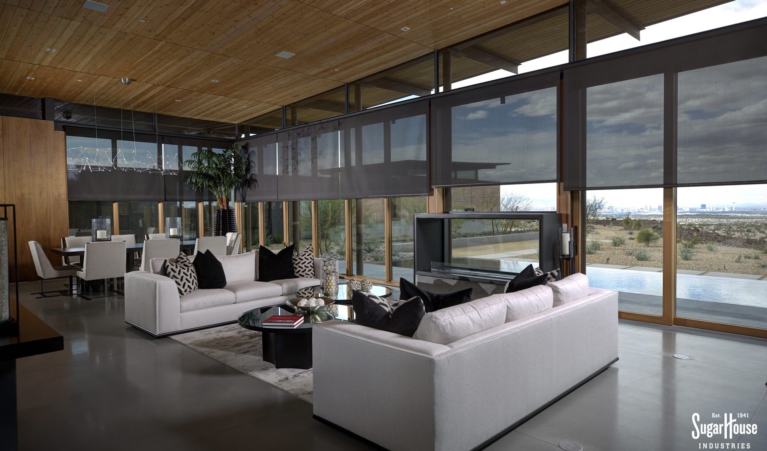 Interior Drop Shades